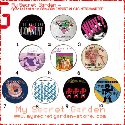 Bronski Beat - The Age Of Consent , Truthdare Doubledare Pinback Button Badge Set ( or Hair Ties / 4.4 cm Badge / Magnet / Keychain Set )